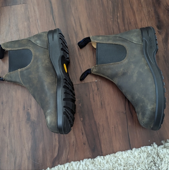 Blundstone Olive Green Chelsea Winter Boots - Picture 8 of 15